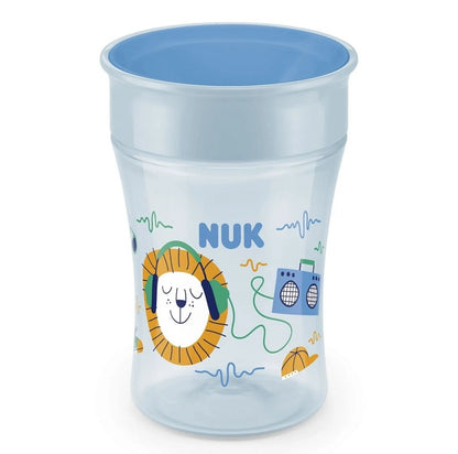 NUK Magic Cup tasse antifuite avec embout 360° 230 ml 8 m+