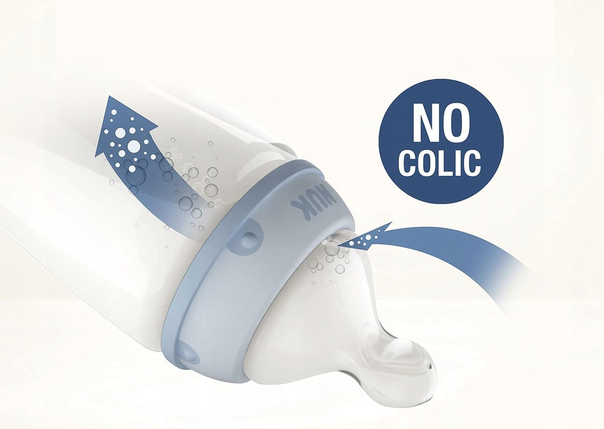 NUK First Choice+ 0-6 m BUTELKA 300 ml wskaźnik temperatury TYGRYSEK