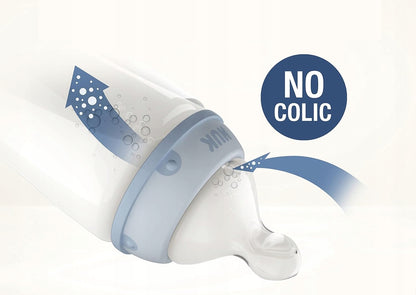 NUK First Choice+ 0-6 m BUTELKA 300 ml wskaźnik temperatury TYGRYSEK