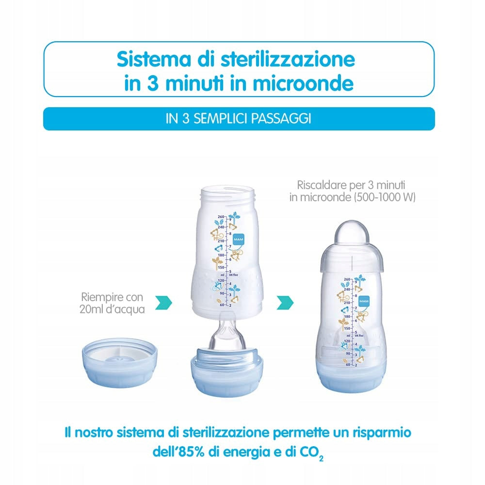 MAM Easy Start butelka antykolkowa 260ml 2m+ – zdjęcie produktu 5