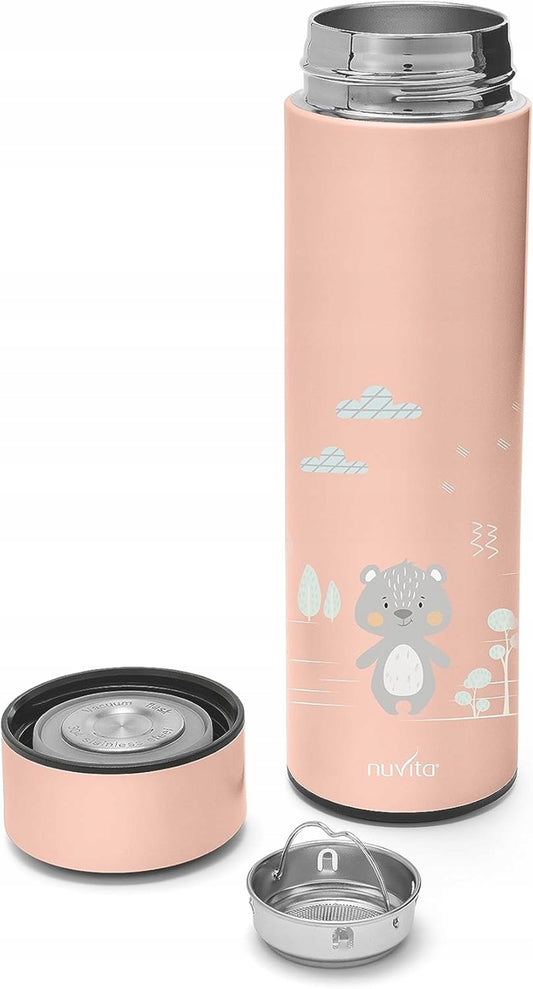 NUVITA termos na horké a studené nápoje 500 ml s digitálním LED teploměrem
