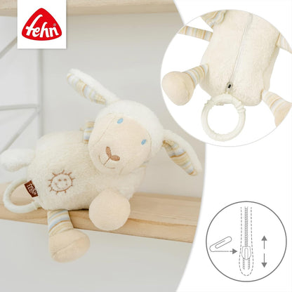 FEHN pluszowa zawieszka z pozytywką OWCA 17 cm kołysanka Brahms'a – zdjęcie produktu 3
