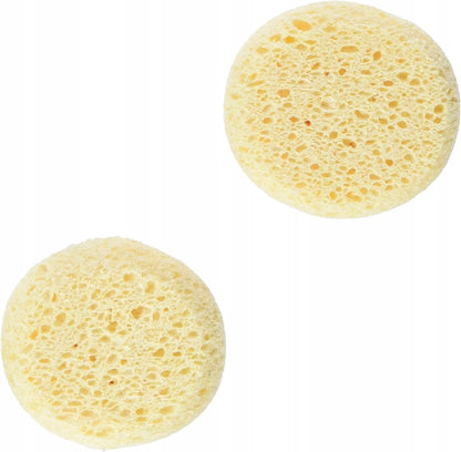 TIGEX spugne naturali vegetali e di cotone per bambini 5x6 cm 2 pezzi
