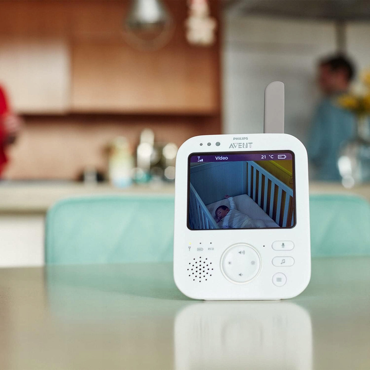 PHILIPS AVENT SCD891/26 elektronisches Babyphone 3,5" Zoom x4 – Produktbild 4