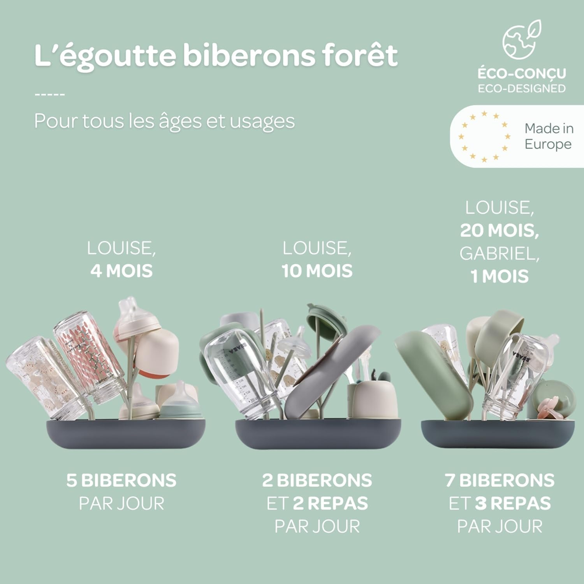 BEABA sèche-biberons et accessoires
