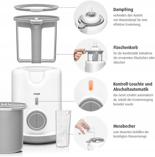 REER TURBOFOOD podgrzewacz do butelek 90sek – zdjęcie produktu 2
