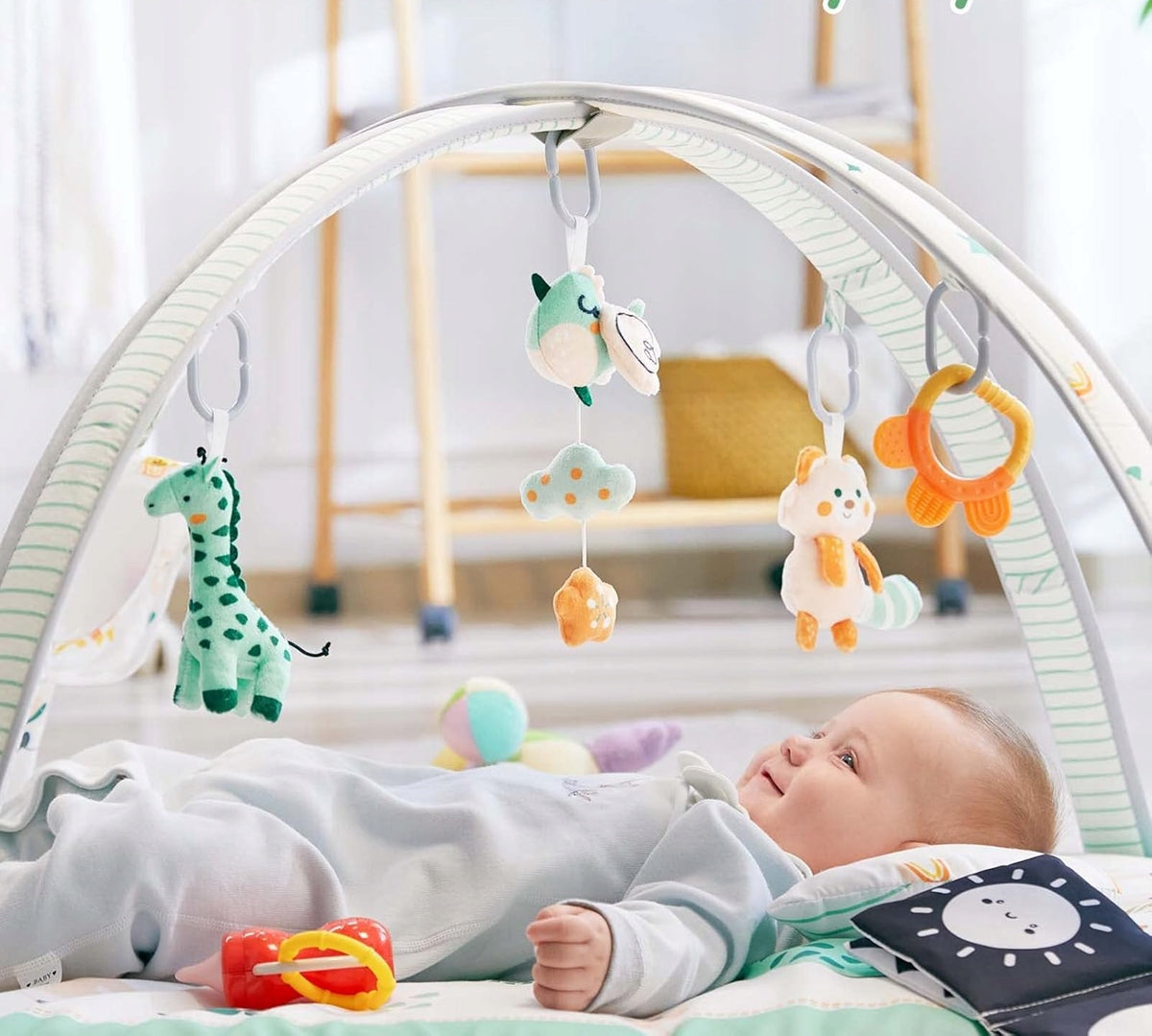 LUPANTTE tapis de jeu pour le rampement + jouets