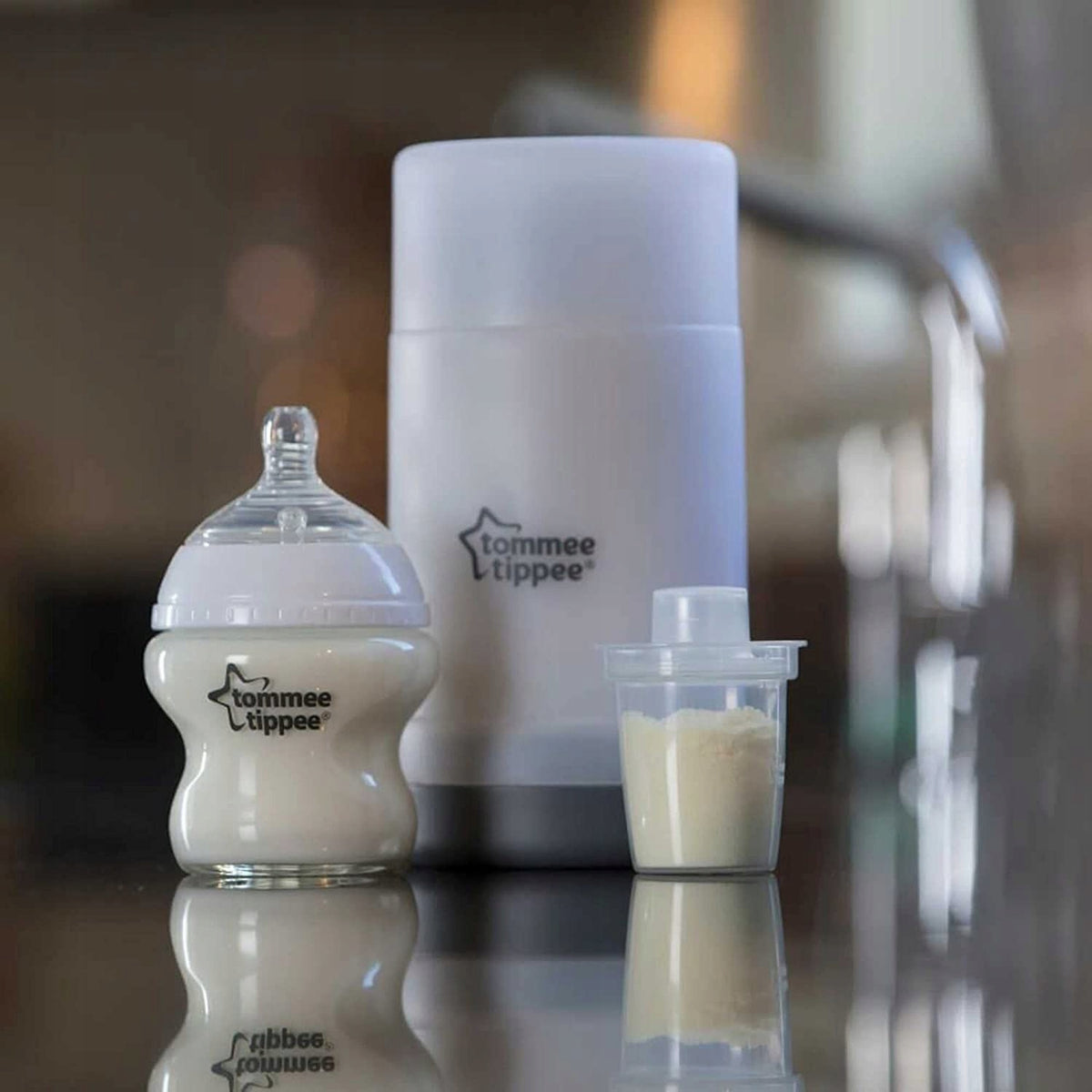 TOMMEE TIPPEE podgrzewacz termos PODRÓŻNY do butelek i jedzenia dla dzieci, kompaktowy i przenośny