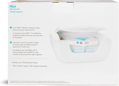 MUNCHKIN MIST chauffe-lingettes humidificateur
