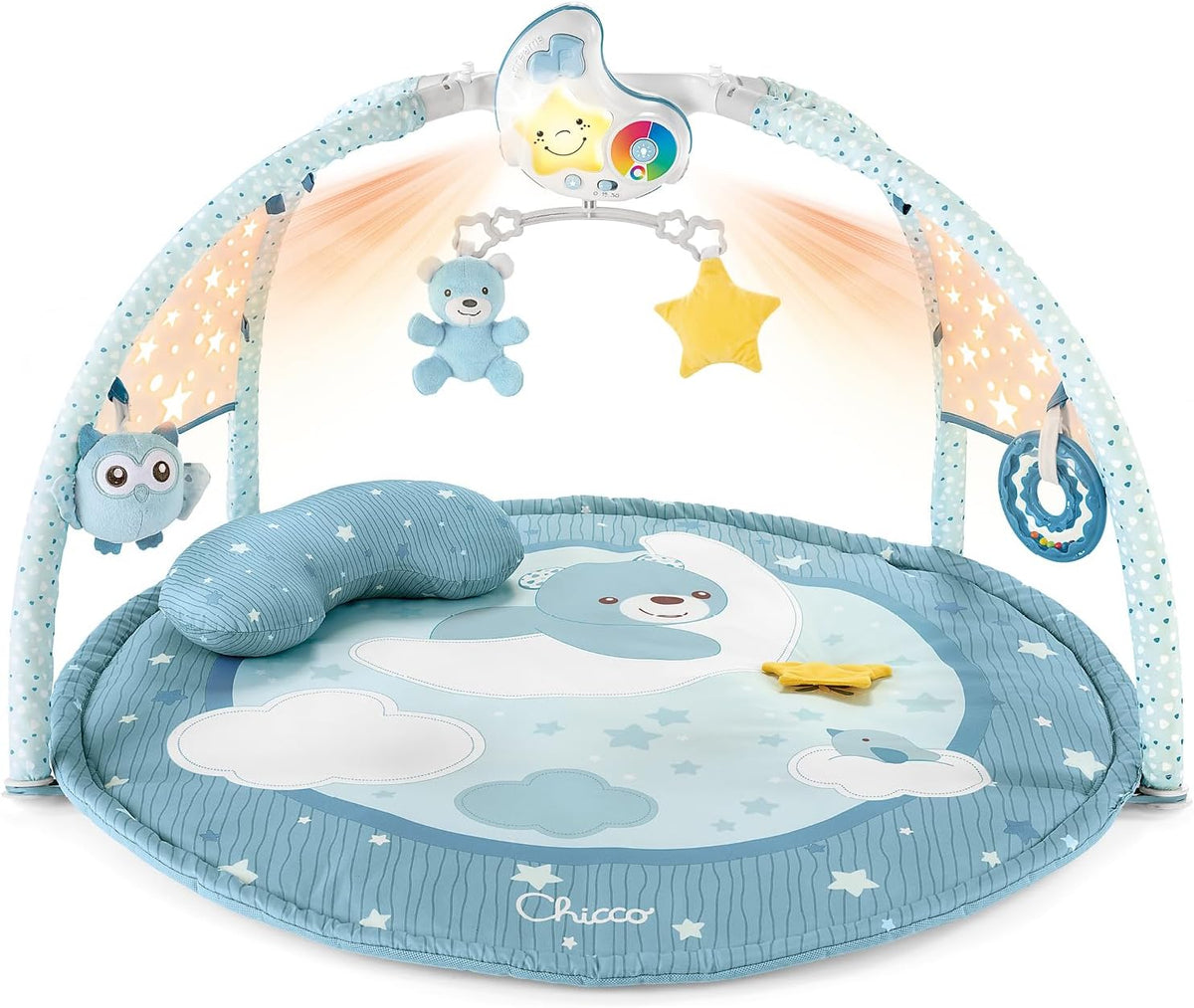 CHICCO Enjoy Colors Gym 3-in-1 Spieldecke + Projektor