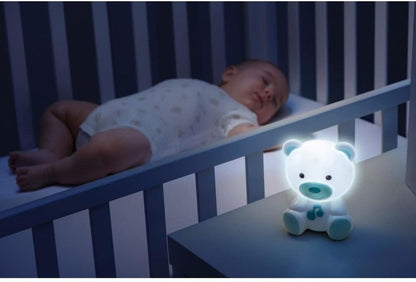 CHICCO DreamLight przenośna lampka nocna LED z melodiami 11 x 14 cm