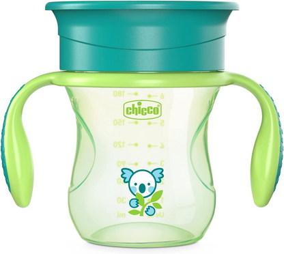 CHICCO Perfect Cup tasse anti-fuite bec 360 degrés 200 ml 12 m+