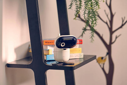 MOTOROLA PIP1010 Connect zdalnie sterowana kamera niania elektroniczna HD, biała kamera Wi-Fi z nocnym trybem