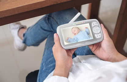 MOTOROLA Easy44 Connect babyphone numérique 4,3" FHSS avec application