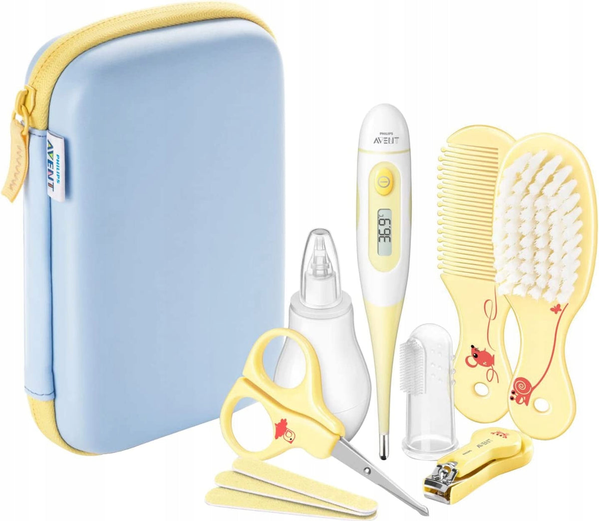PHILIPS AVENT zestaw do pielęgnacji dziecka + etui