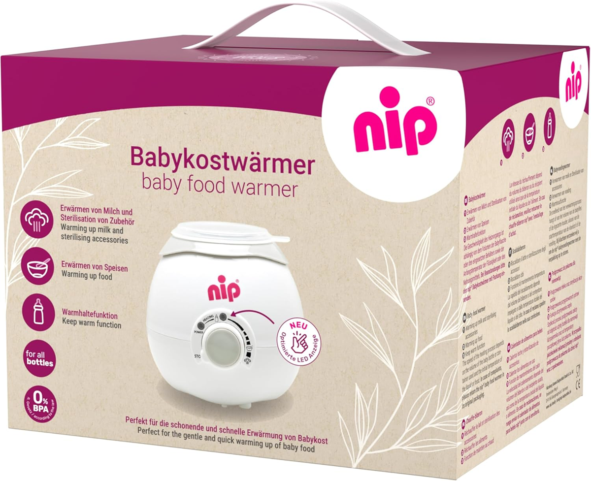 Chauffe-biberon et pots 3-en-1 NIP