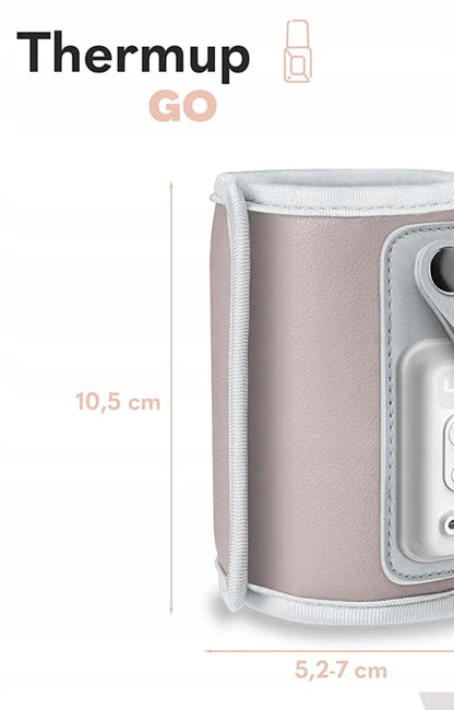 LIONELO podgrzewacz PODRÓŻNY Thermup GO, przenośny podgrzewacz do butelek z wymiarami 10,5 cm i 5,2-7 cm