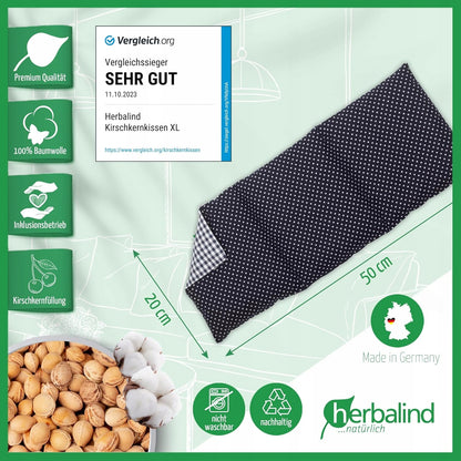 HERBALIND thermofor met kersenpitten XL 900g 50x20cm