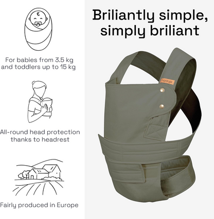 MARSUPI 2.0 nosidełko ergonomiczne XL 3,5 - 15 kg