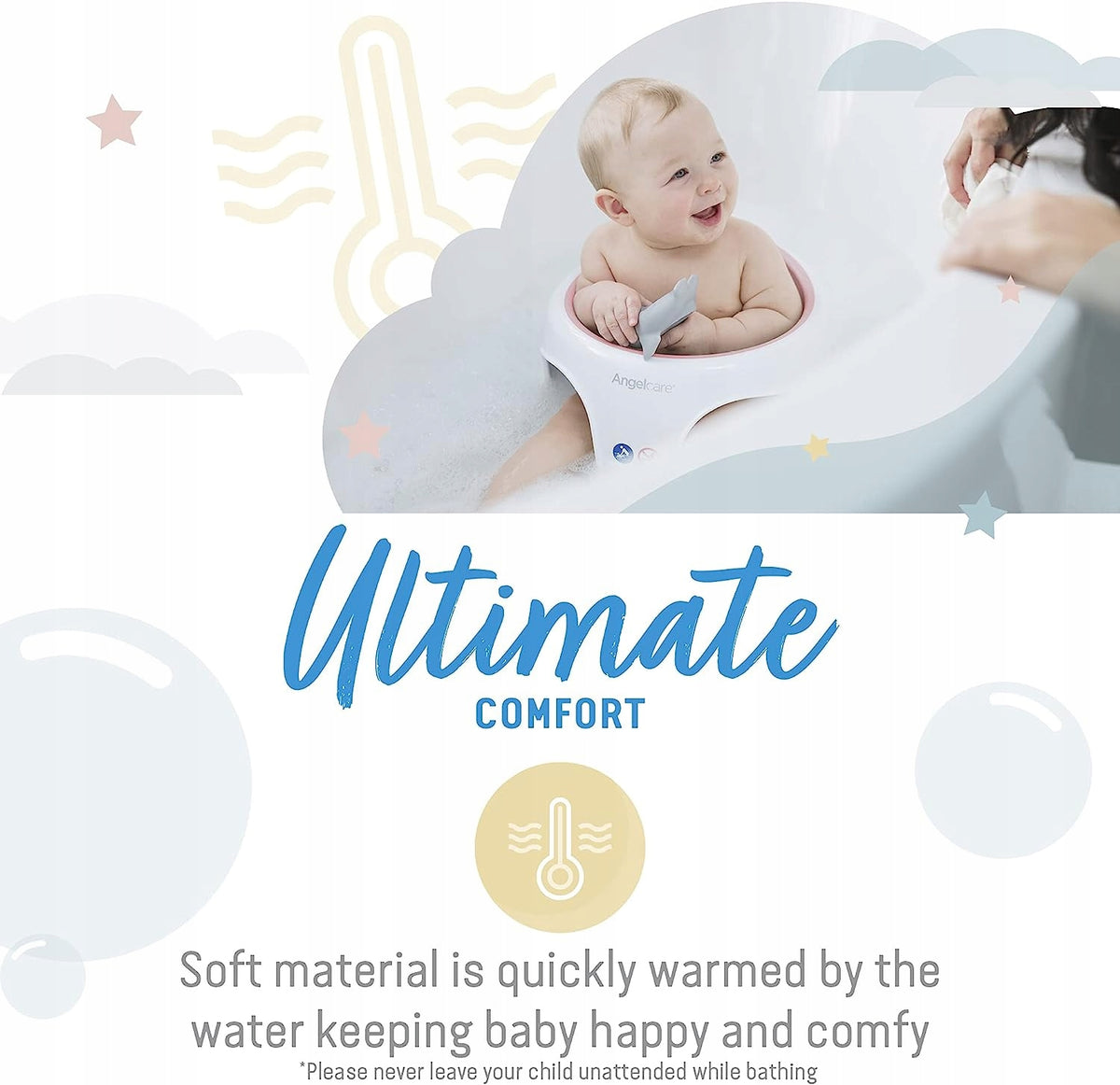 ANGELCARE insert de bain jusqu'à 9 mois