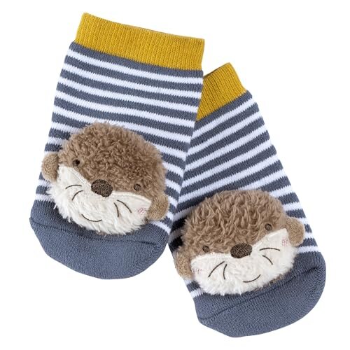 FEHN Otter chaussettes avec hochet