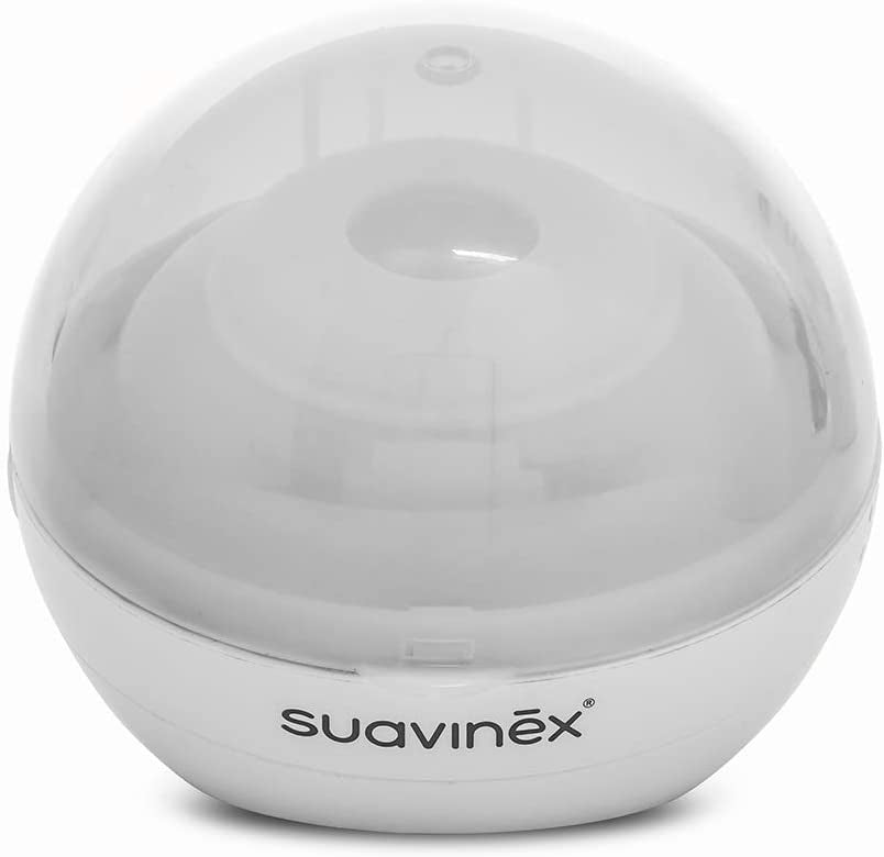 SUAVINEX Duccio STERYLIZATOR smoczków UV 9 cm – biały wymiary ok – zdjęcie 2