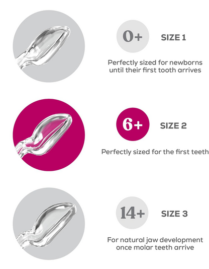 DENTISTAR sucette apaisante en silicone 2x 6-14 mois