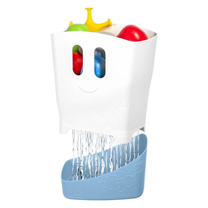 UBBI organiseur pour jouets de bain avec égouttoir bleu