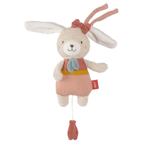 Fehn mini pozytywka różowy królik