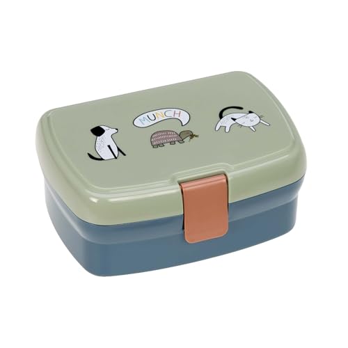 LÄSSIG Happy Prints boîte à goûter avec plateau amovible