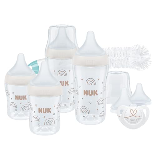 Set de inicio de biberones NUK Perfect Match, de 0 a 6 meses