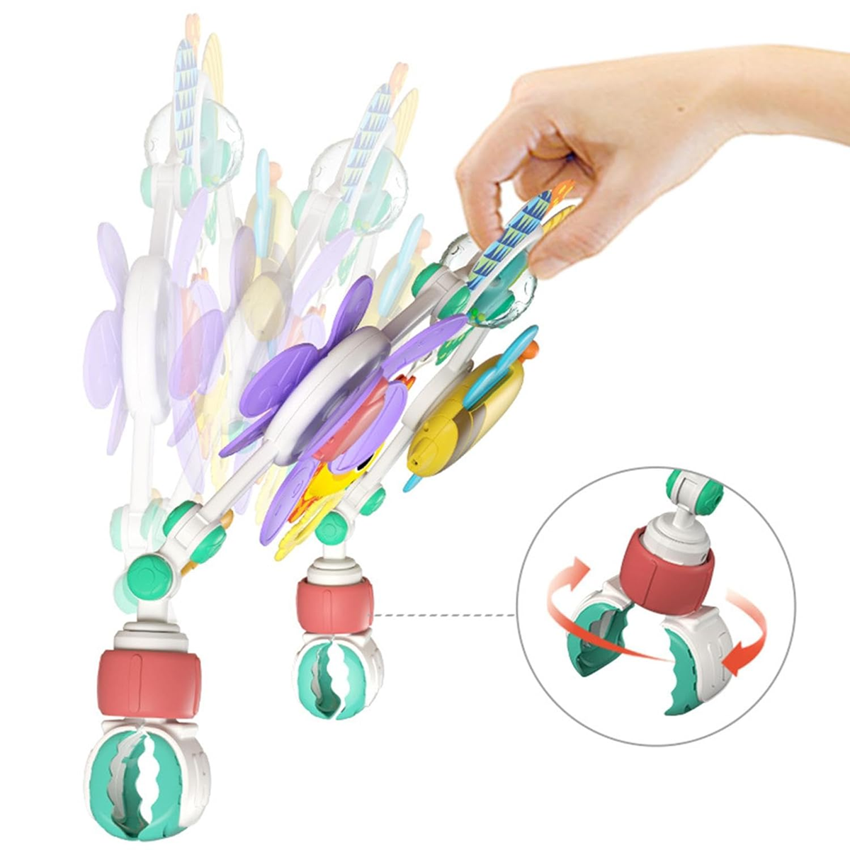 PLAY ARCH arche avec jouets pour poussette et siège auto