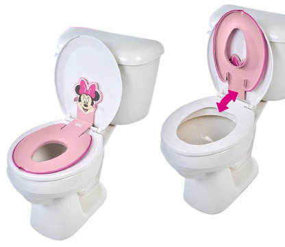 BRIGHT STARTS Flip & Sit nakładka na sedes 18 m+ 23 kg DISNEY MINNIE – zdjęcie 3