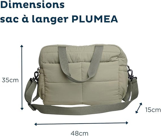 THERMOBABY sac à accessoires pour poussette matelassé 35x48x15