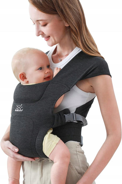 MOMTORY nosidełko ergonomiczne 3 - 12kg, wygodne noszenie dziecka i wsparcie dla rodzica