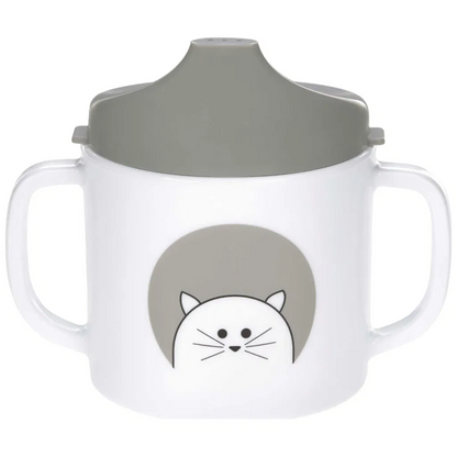 LASSIG Gobelet Sippy Little Chums Chat avec bec 150 ml 6 m+