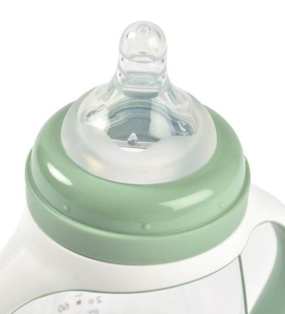 BEABA Training Bottle 2w1 kubek niekapek z dwoma ustnikami 210 ml 4 m+ z miękkim silikonowym ustnikiem
