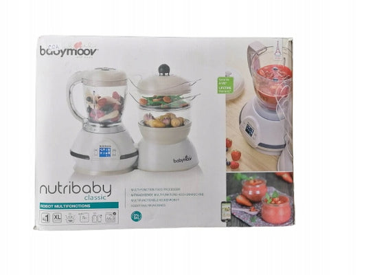 BABYMOOV Nutribaby Classic ROBOT DE CUISINE 5en1 mixeur cuiseur vapeur stérilisateur