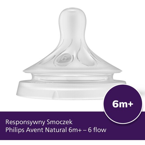 Philips Avent Natural Response tétine de biberon débit 6