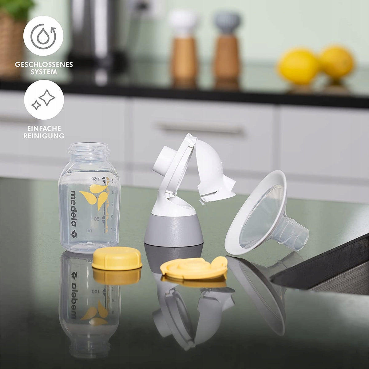 MEDELA SOLO laktator elektryczny 2-fazowy USB "N – zdjęcie produktu 6