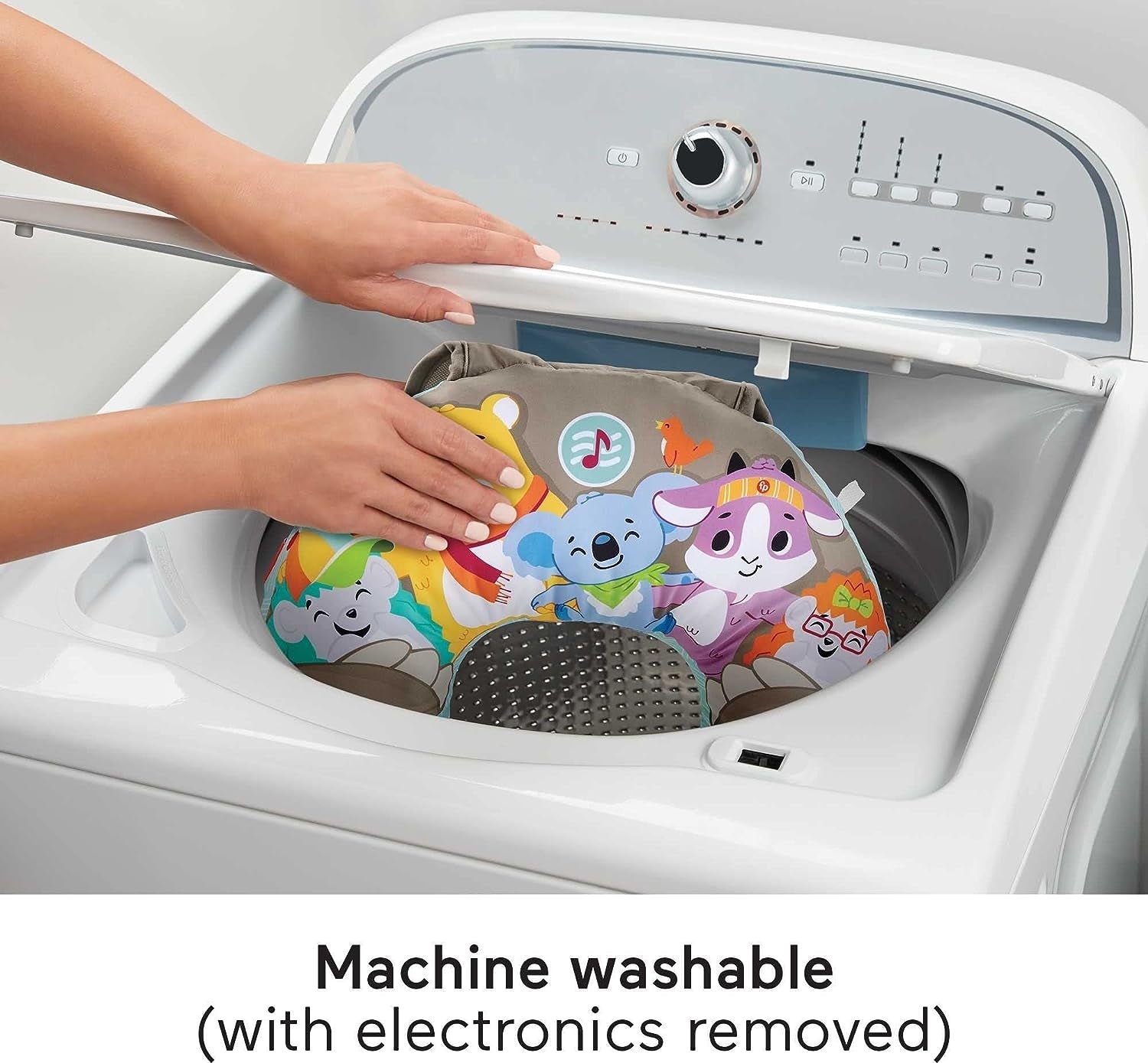 FISHER-PRICE poduszka do zabawy na brzuszku LENIWIEC wibracje + muzyka – zdjęcie produktu 5