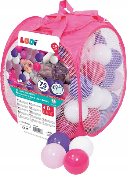 LUDI bolas secas para piscina, 75 unidades