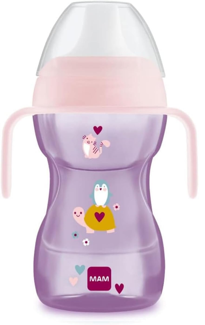 MAM Fun To Drink Cup gobelet anti-fuite avec bec 270 ml 8 m+