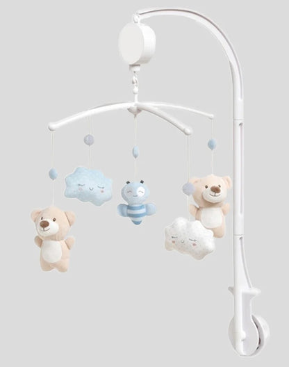 INTERBABY mobile musical pour lit bébé OURS et NUAGES