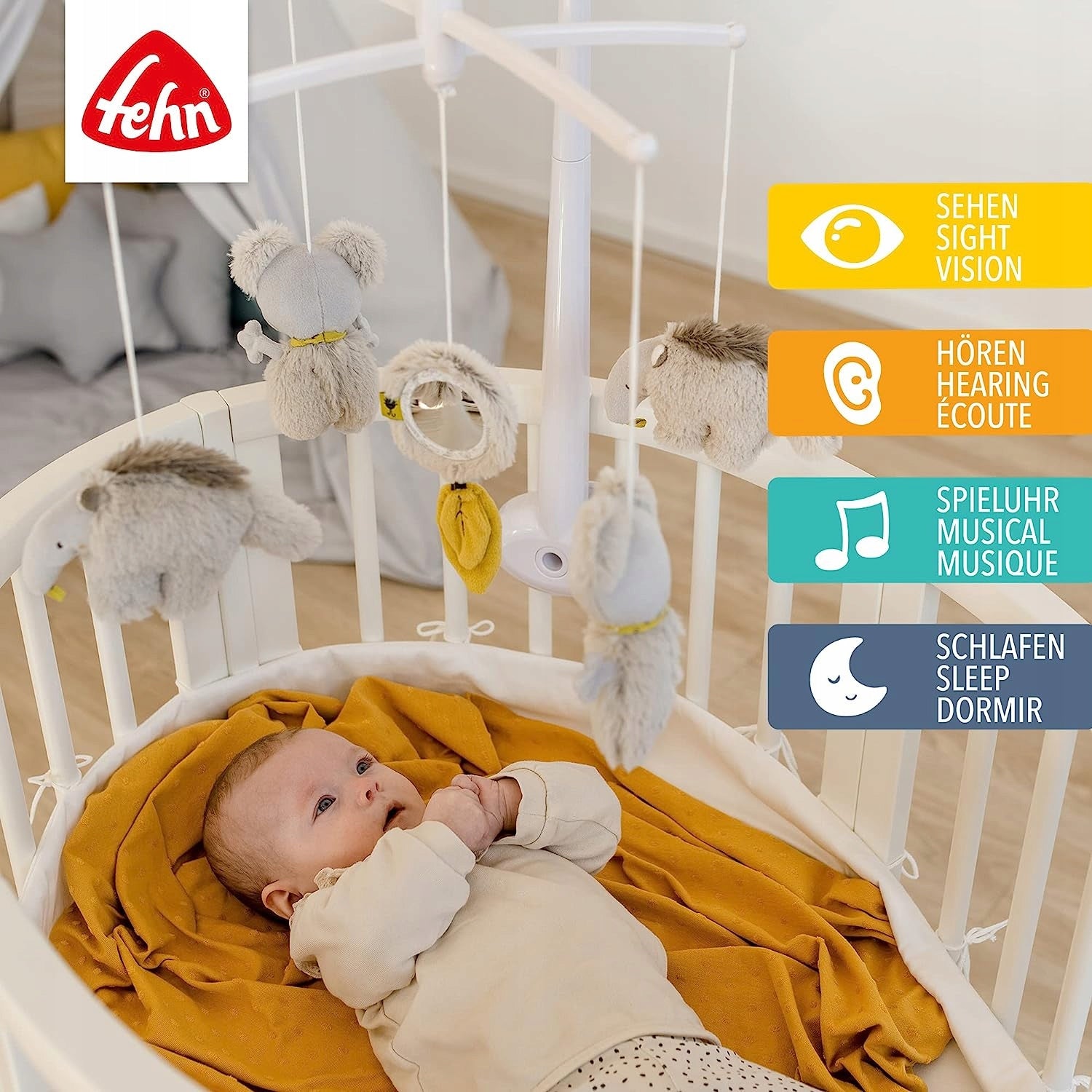 FEHN Australia KARUZELA do łóżeczka – zdjęcie produktu 3