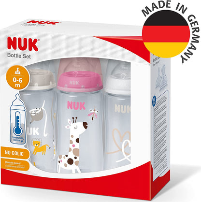 NUK No Colic zestaw butelek 3x 300 ml 0-6 – nowy – zdjęcie 7