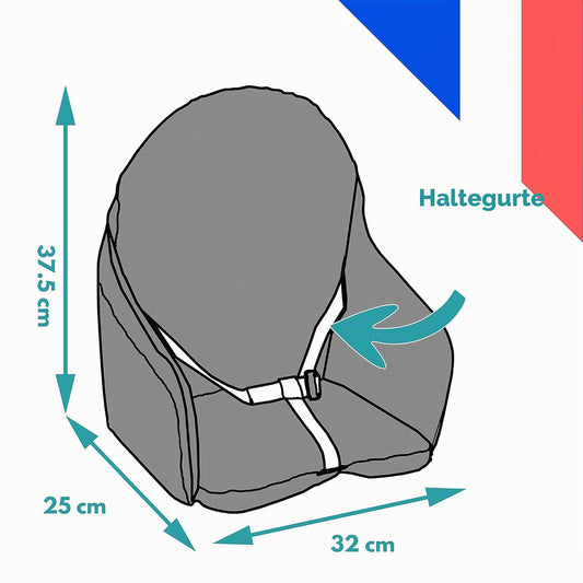 LOOPING high chair cushion