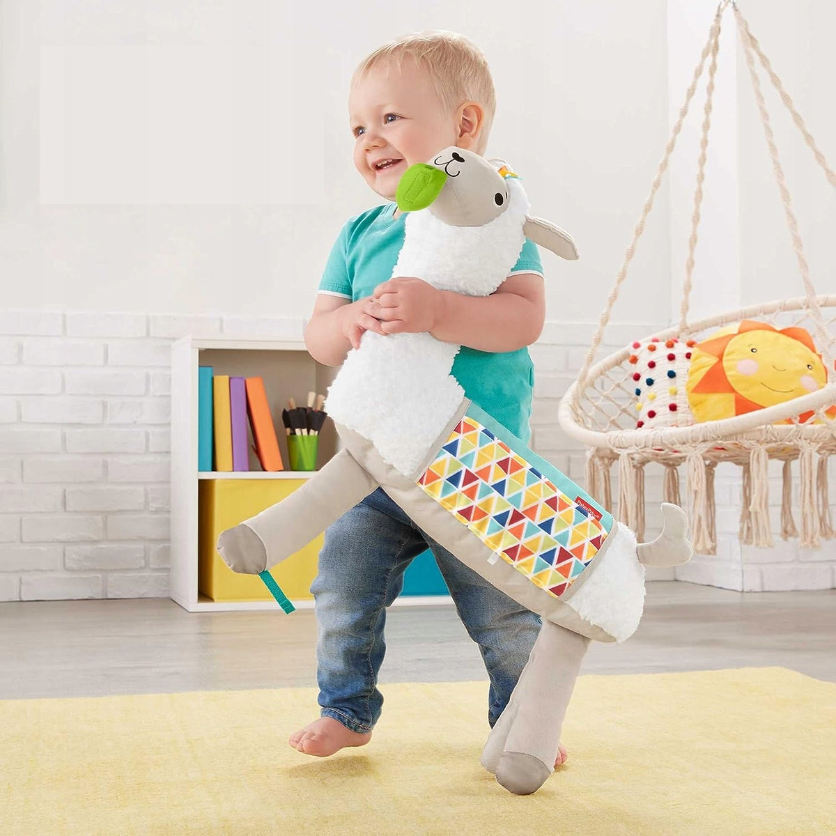 FISHER-PRICE GLK39 Lama d’éveil pour jeux sur le ventre