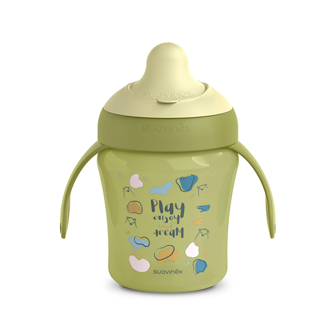 SUAVINEX Learning Cup kubek niekapek z twardym ustnikiem 200 ml 6 m+ – zdjęcie produktu 2