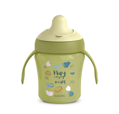 SUAVINEX Learning Cup kubek niekapek z twardym ustnikiem 200 ml 6 m+ – zdjęcie produktu 2
